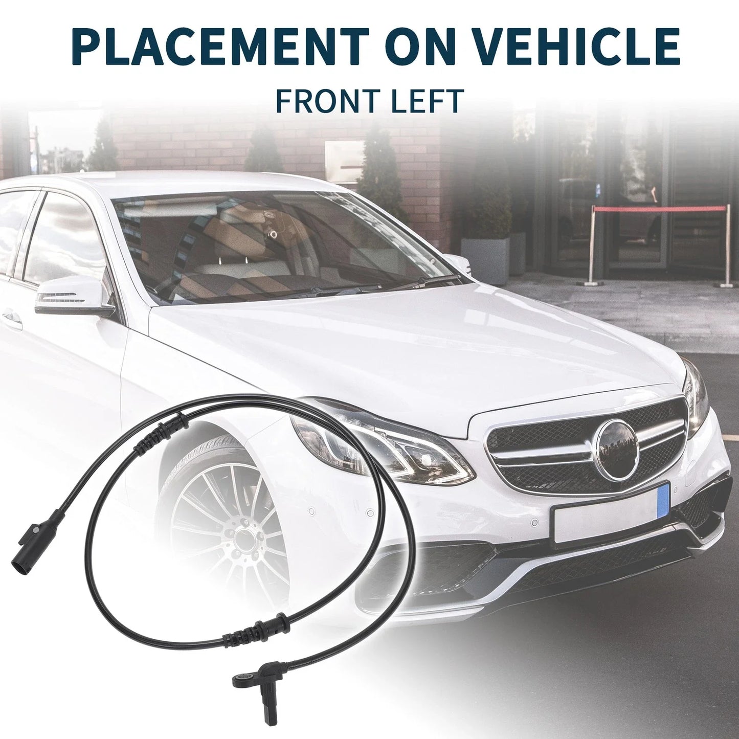 Front Left ABS Wheel Speed Sensor for Mercedes-Benz Metris (2016-2023)