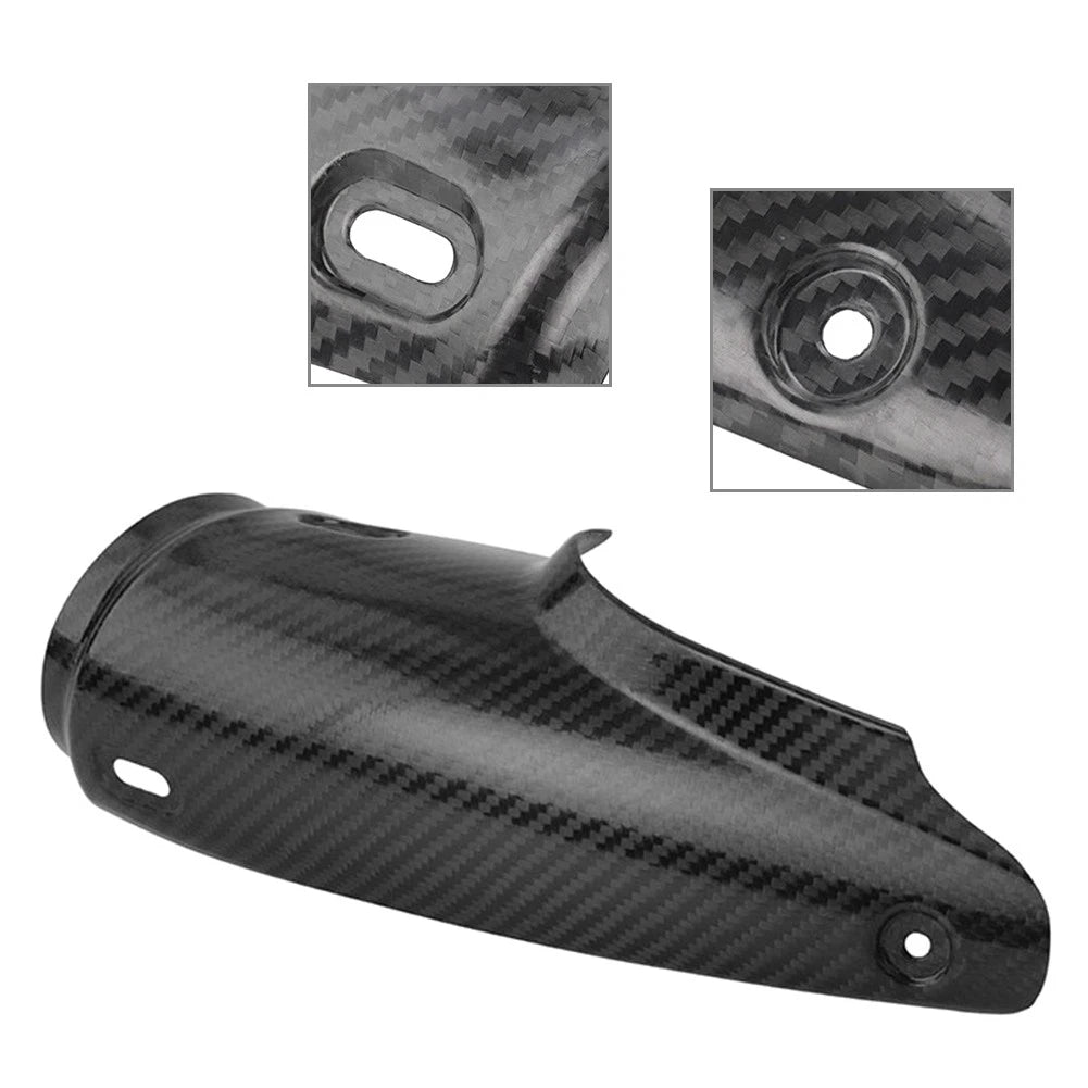 Carbon Fiber Heat Shield Exhaust Cover Guard for BMW R1200GS R1250GS (2019–2023)