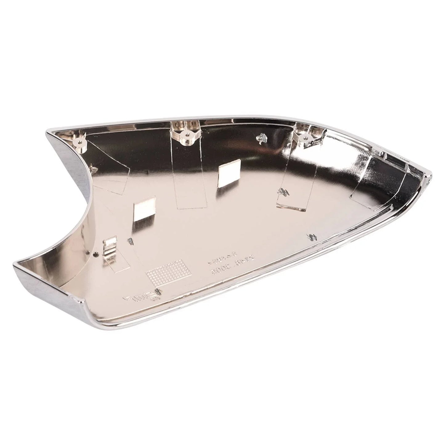 L+R Side Rear View Mirror Chrome Cover Lower Holder for Tesla Model S (2012–2021)