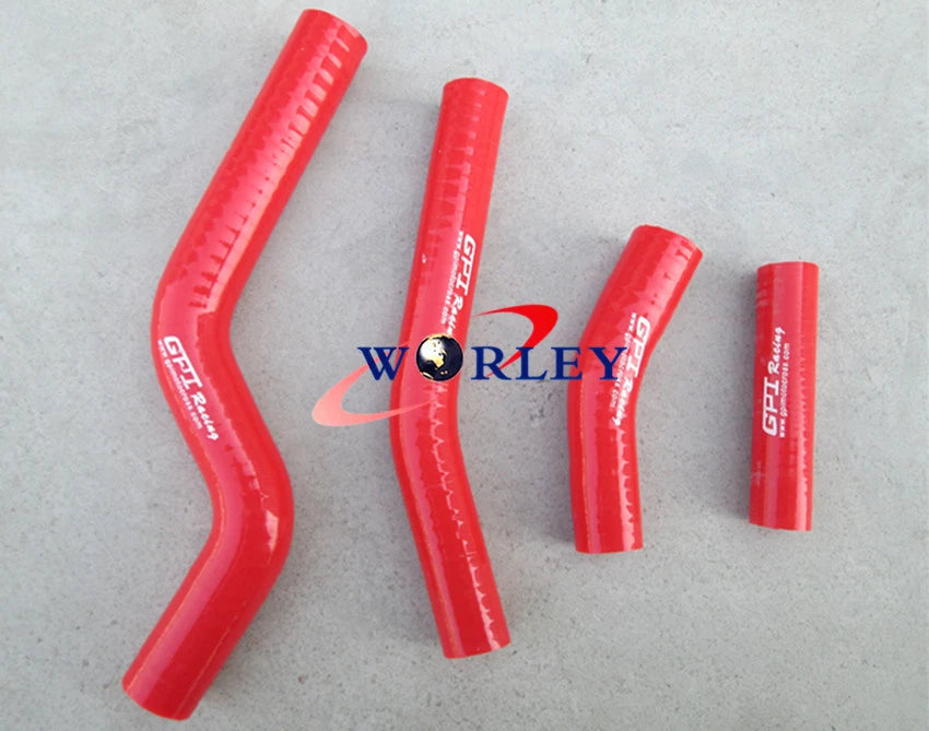 Red Silicone Radiator Hose for Yamaha WR450F (2010–2014)