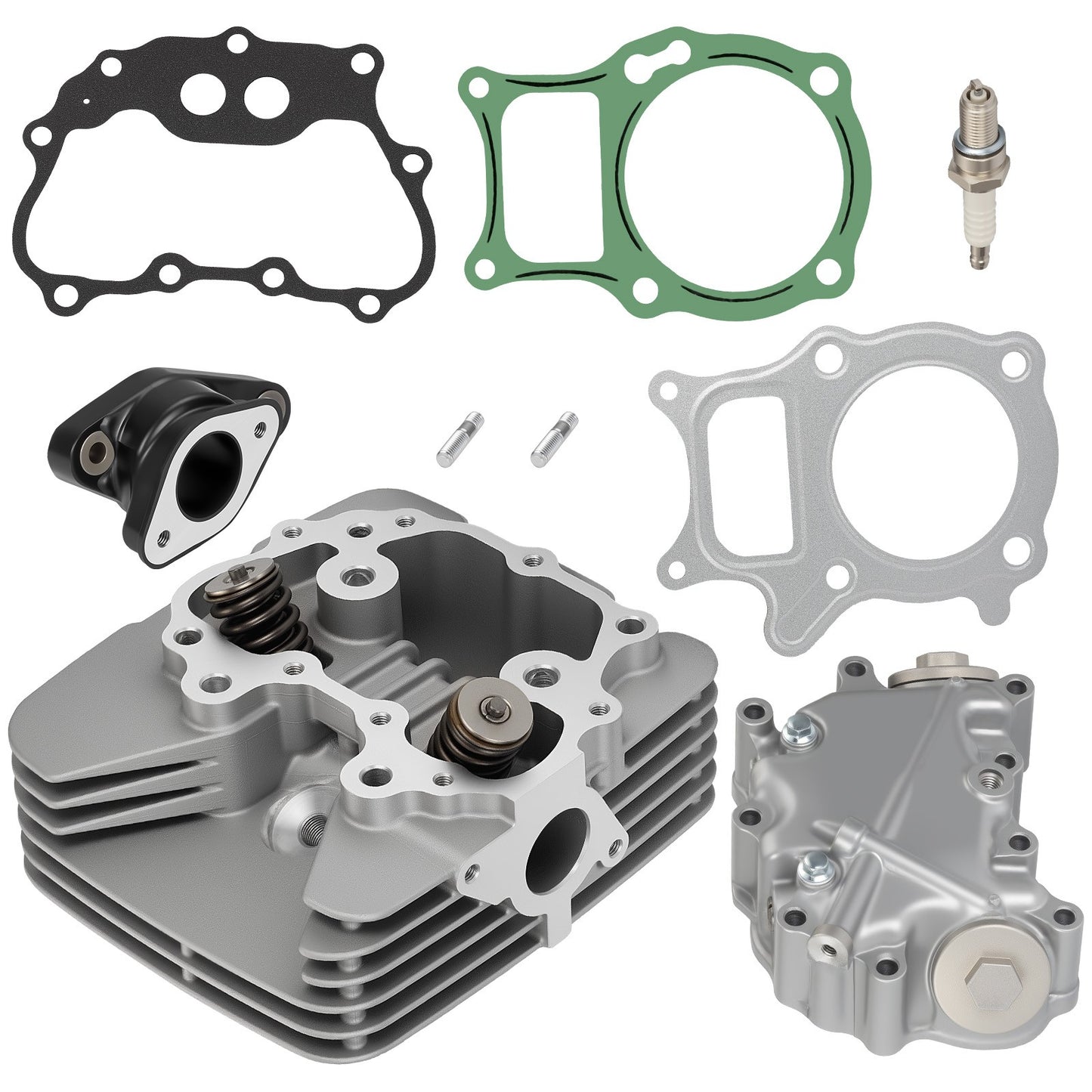 Cylinder Head w/ Cover Kit for Honda Sportrax 250 TRX250EX (2003–2008)