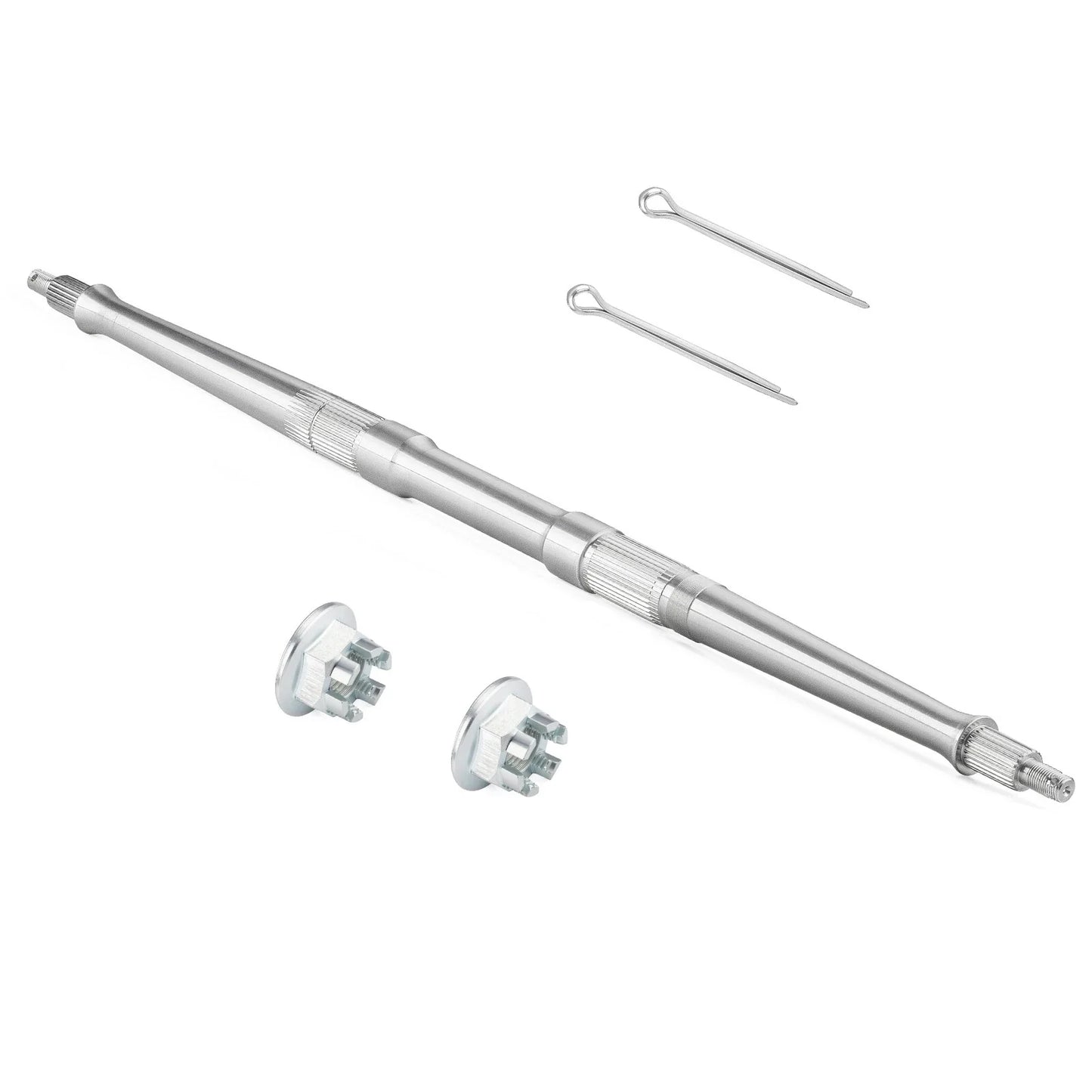 Rear Axle Shaft w/ Nut Pin for Yamaha Raptor 700R (2006–2025)