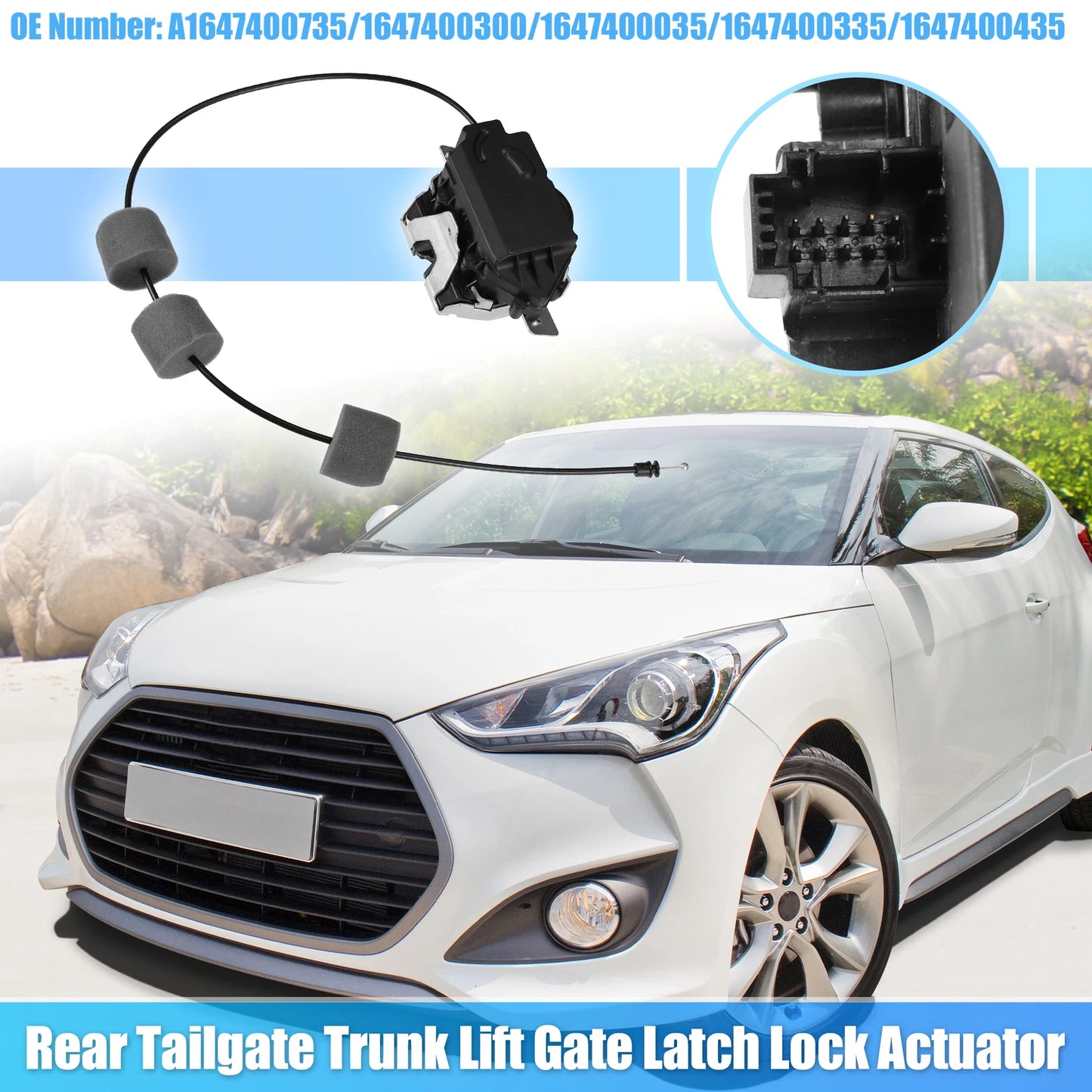 Tailgate Trunk Latch Lock Actuator for Mercedes-Benz GL ML (2007–2012)