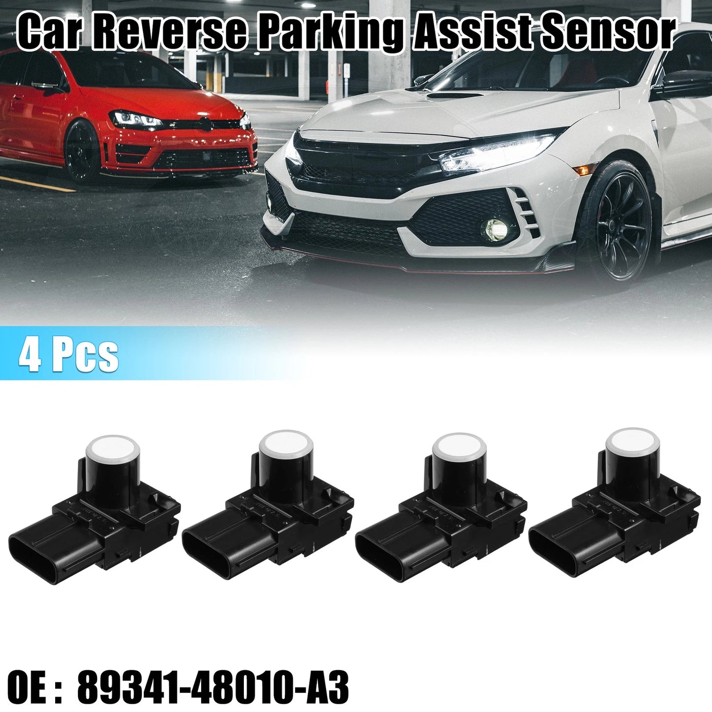 Set of 4 Reverse Parking Sensors for Lexus RX350 RX450h (2010–2012) 89341-48010-A3