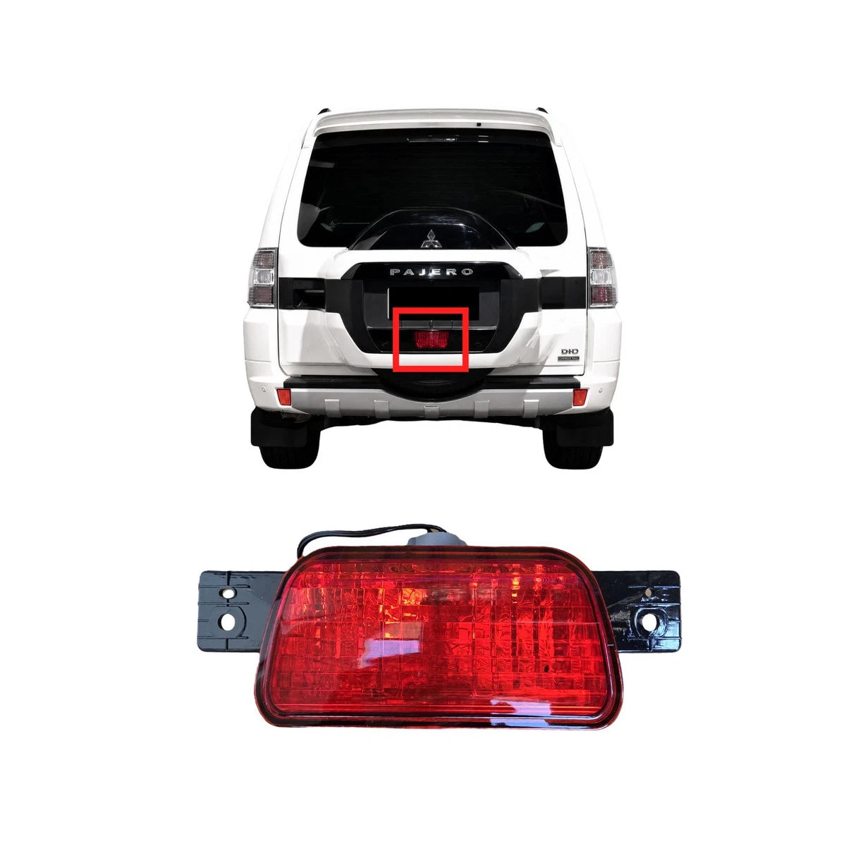 Tail Rear Fog Lamp for Mitsubishi Pajero (2006–2021)