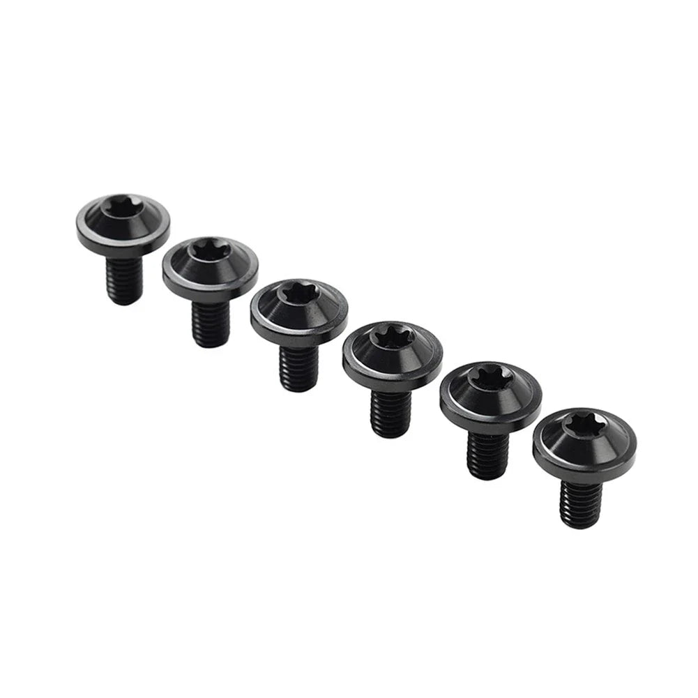 6 x Titanium Alloy M5x30mm Torx Head Bolts for Bike Motorcycle
