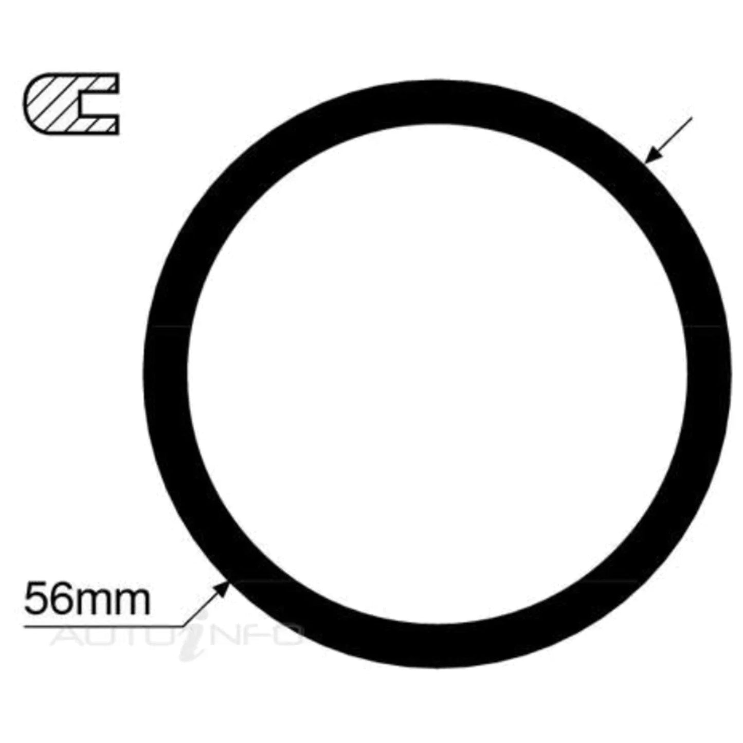 Thermostat Housing Gasket Seal for Toyota Caldina ST215 4cyl 2.0L 3S-GTE 1997~02