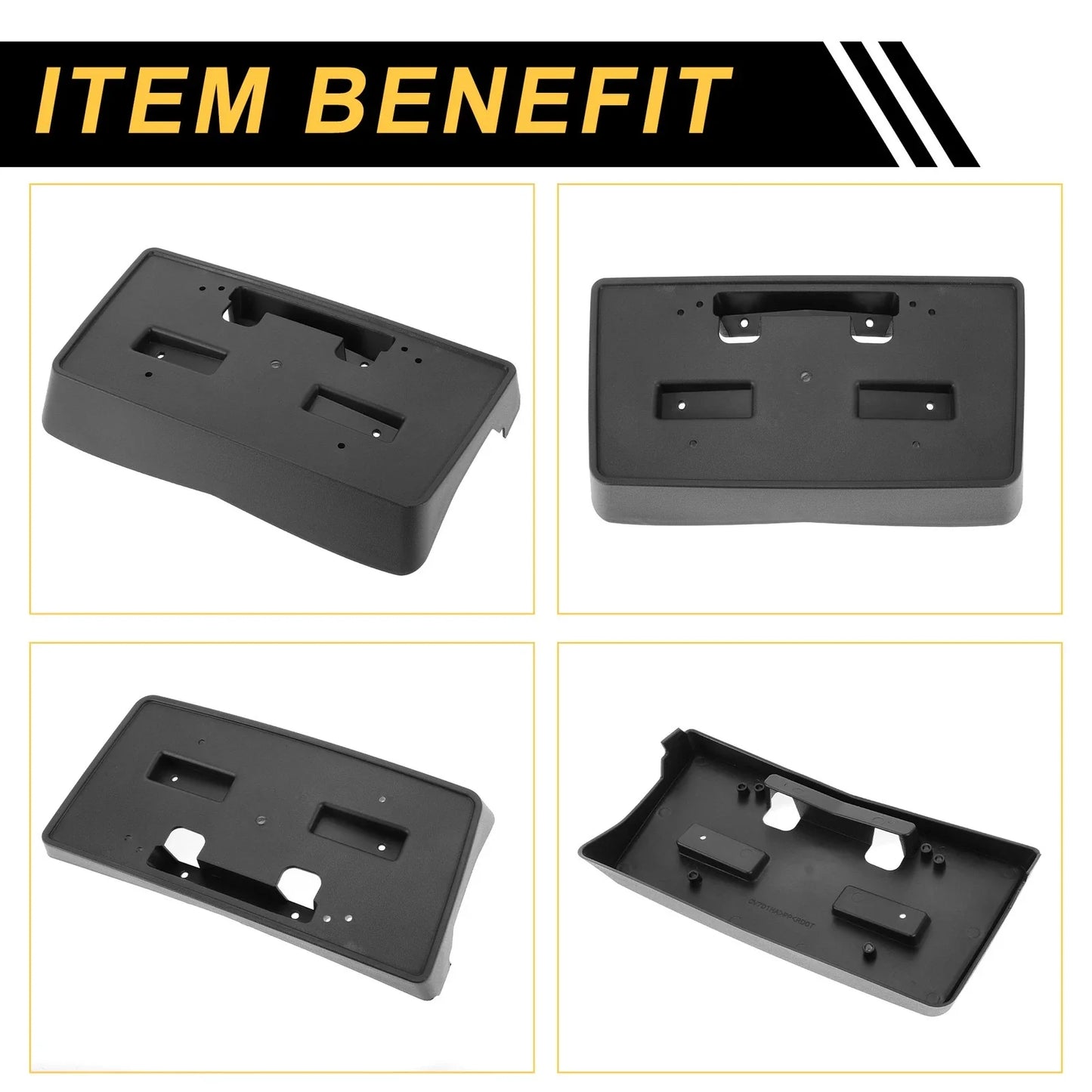 Bumper License Plate Bracket Holder for Chevrolet Silverado 1500 (2014-2016)