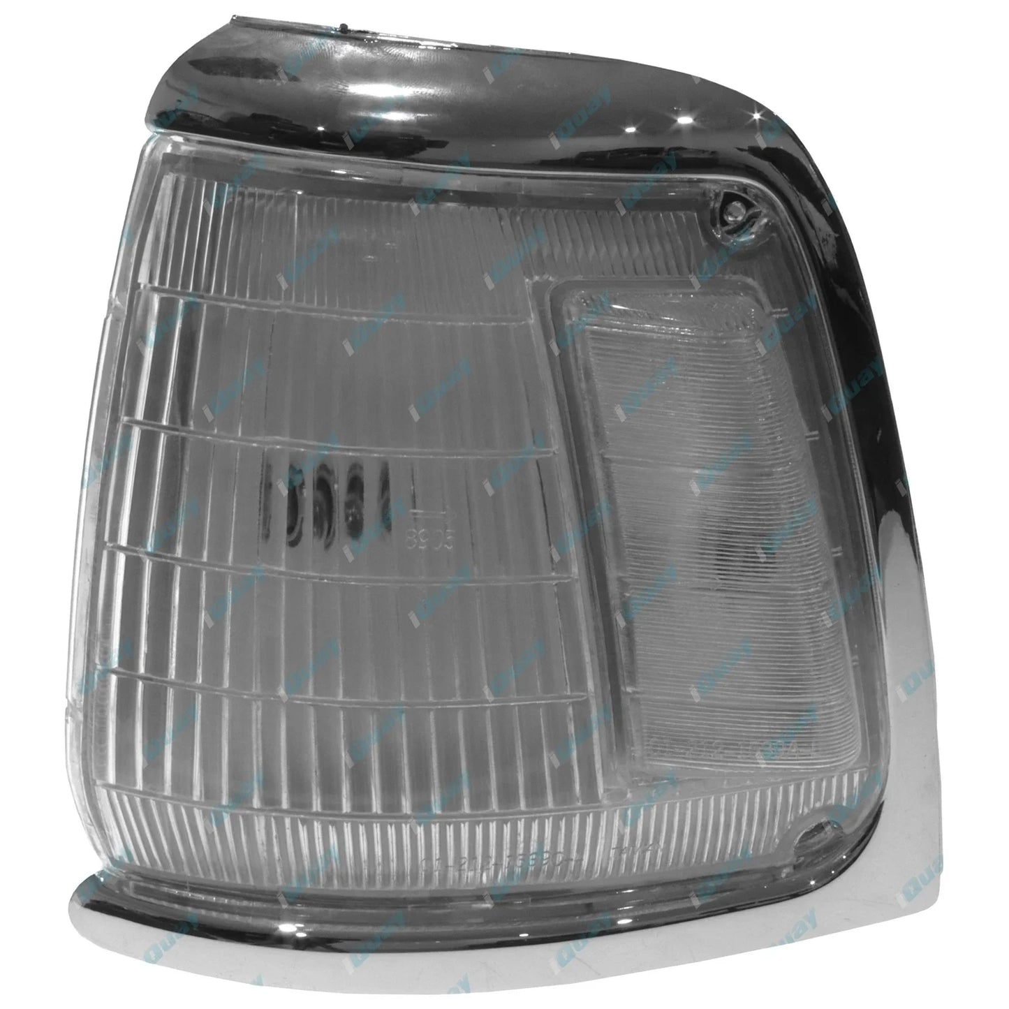 LH Chrome Corner Light W/ Clear Hump for Toyota Hilux LN85 RN85 4cyl 2.4L 91-97