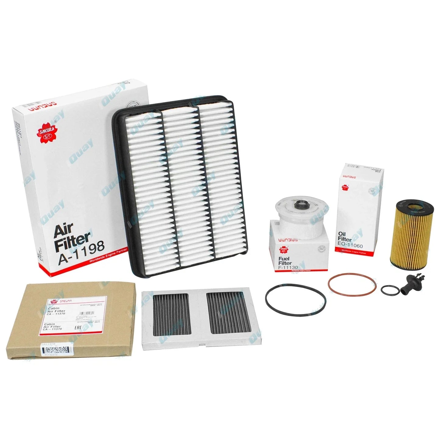 Air Oil & Fuel Filter Kit for Landcruiser 78 79 Series V8 Diesel 1VD-FTV 4.5L