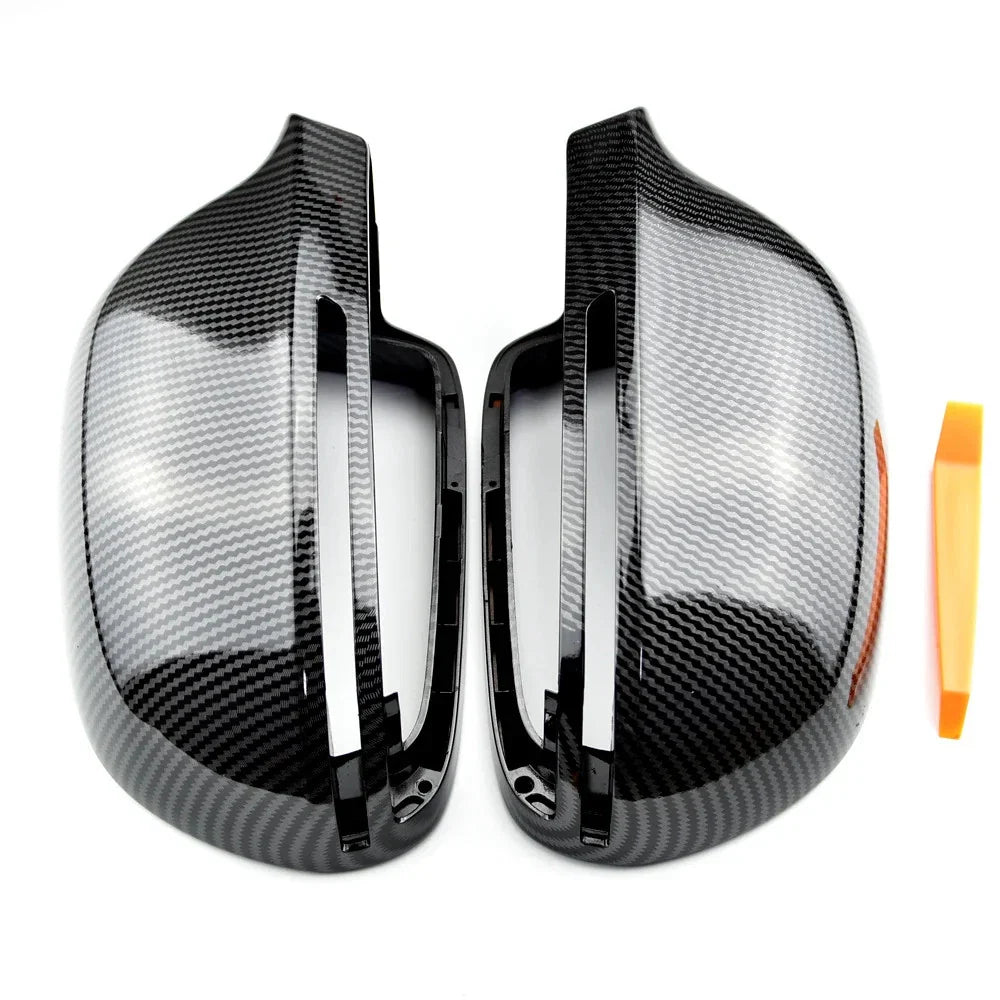 Wing Side Mirror Cap Covers Lane Assist for Audi A5/S5 (2008–2009)