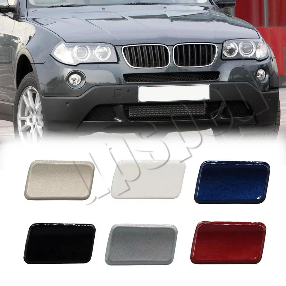 Front Headlight Washer Nozzle Cover Cap for BMW X3 (2004-2010)
