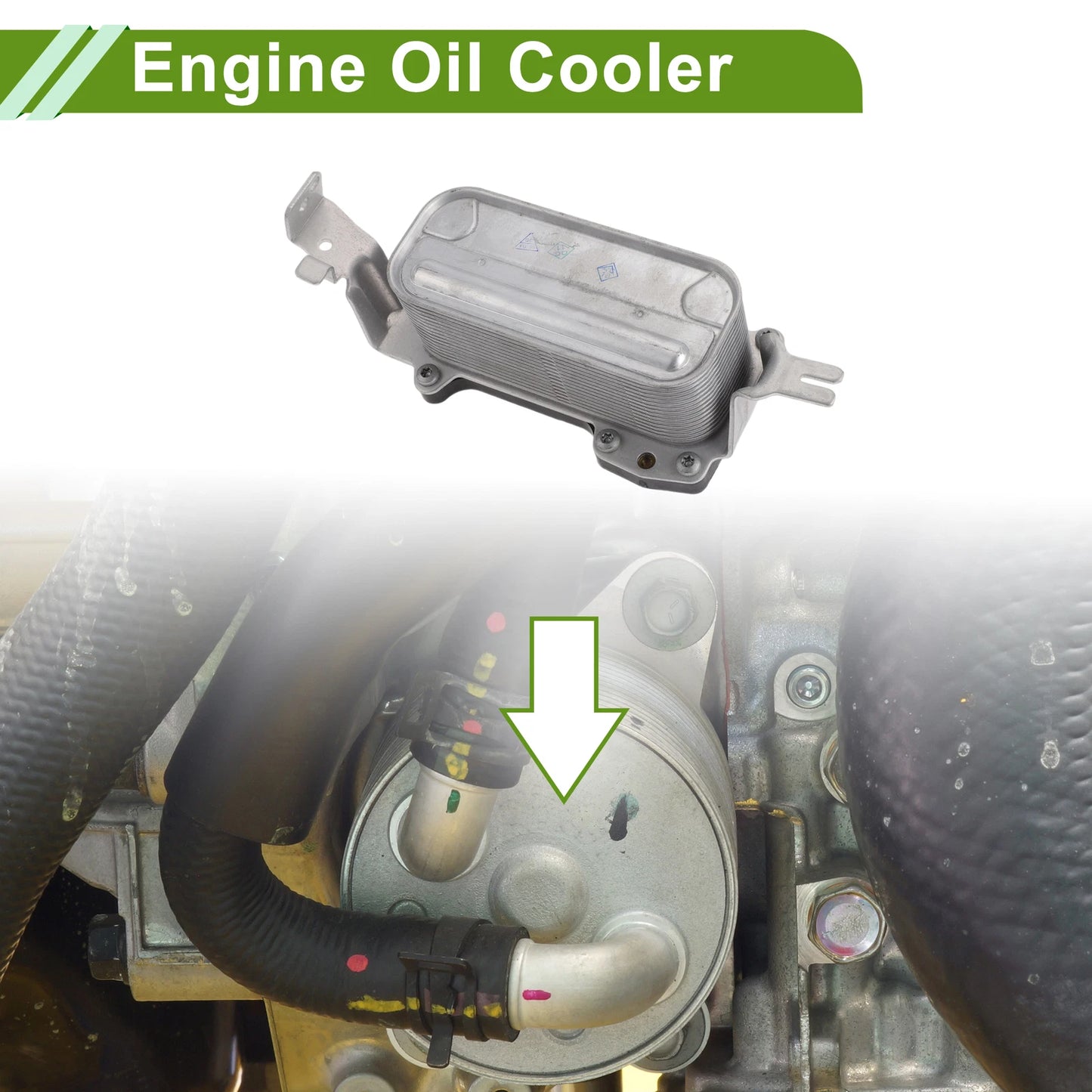 Engine Oil Cooler for BMW 550i (2009–2016) No. 17217638580