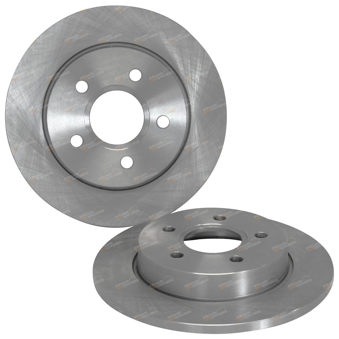 2 Rear Disc Brake Rotors for Ford Focus (2005–2010)