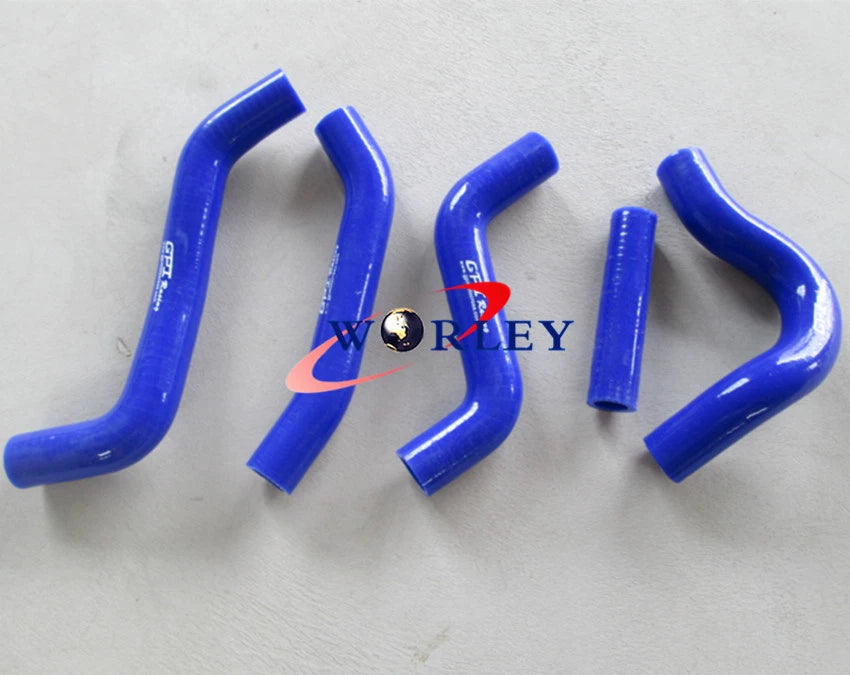 Silicone Radiator Hose Kit for Suzuki RMZ450 (2007) Blue