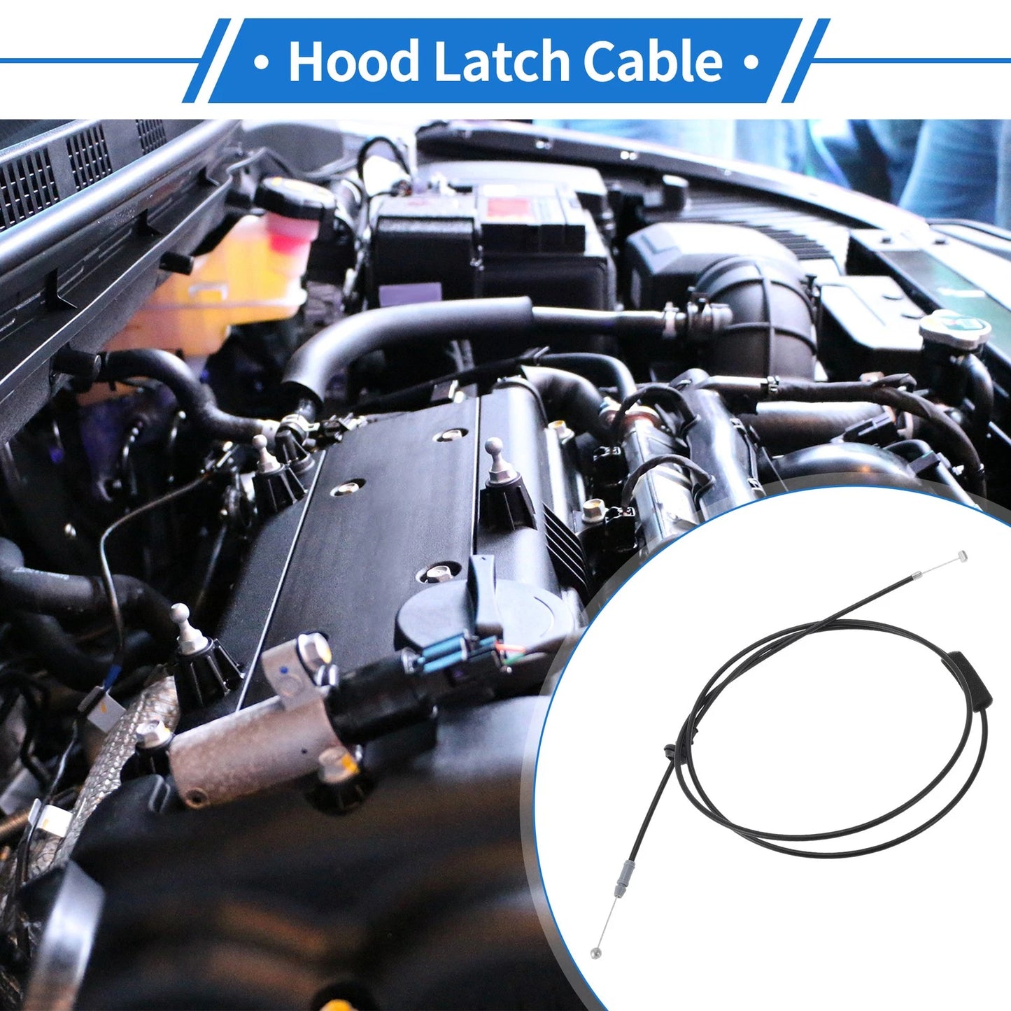 Hood Release Cable No.536300D170 for Toyota Vios (2014–2017)