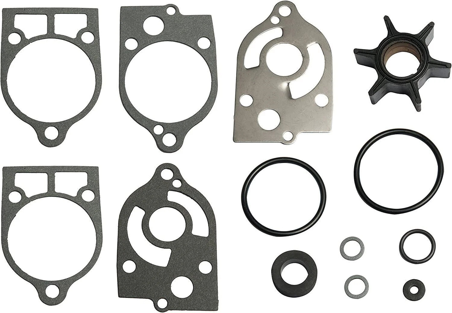 Water Pump Impeller Kit for Mercury Outboards (30-70 HP)