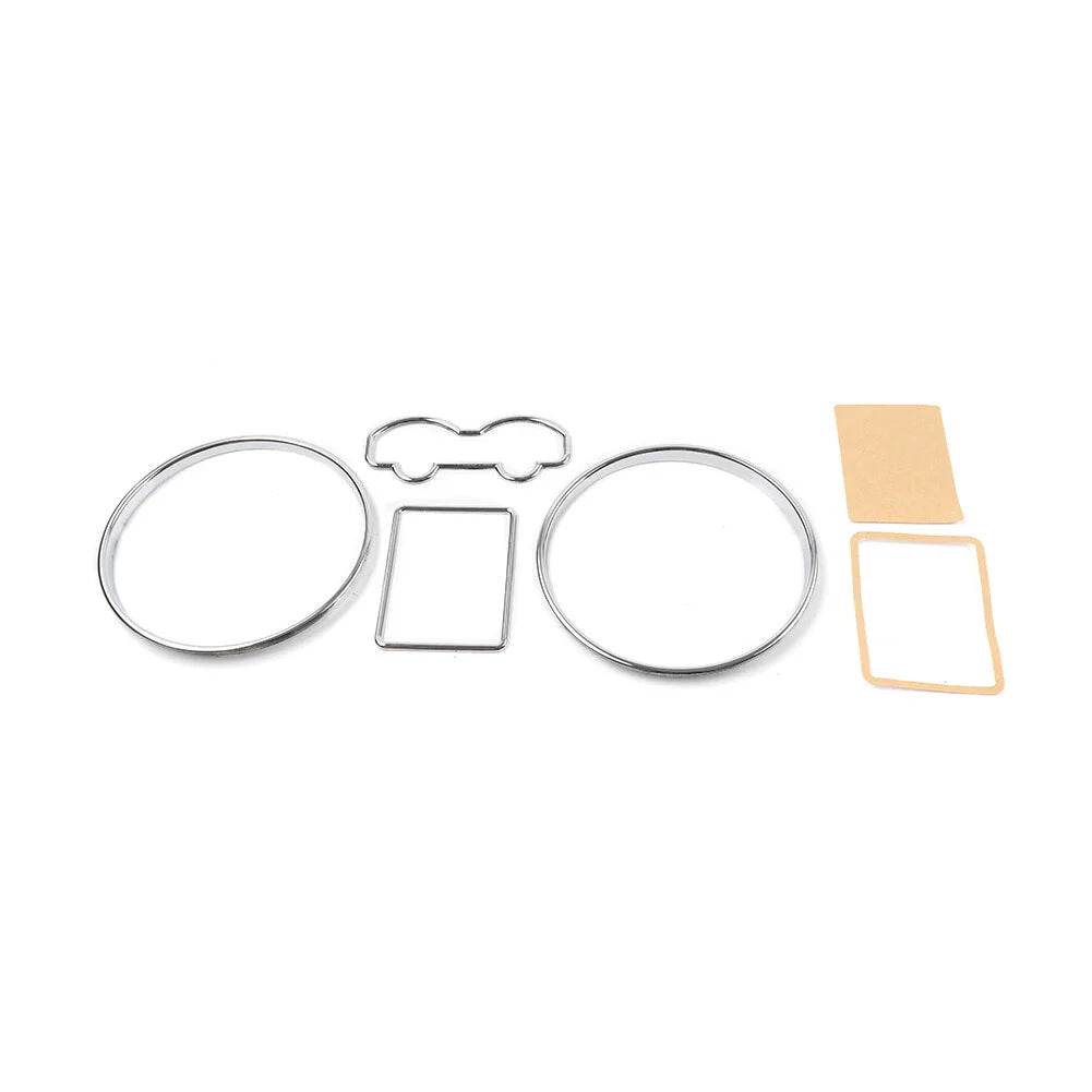 Speedometer Gauge Dial Trim Rings for VW Golf MK4, Passat B5, T4, Jetta 4 (1997-2006)