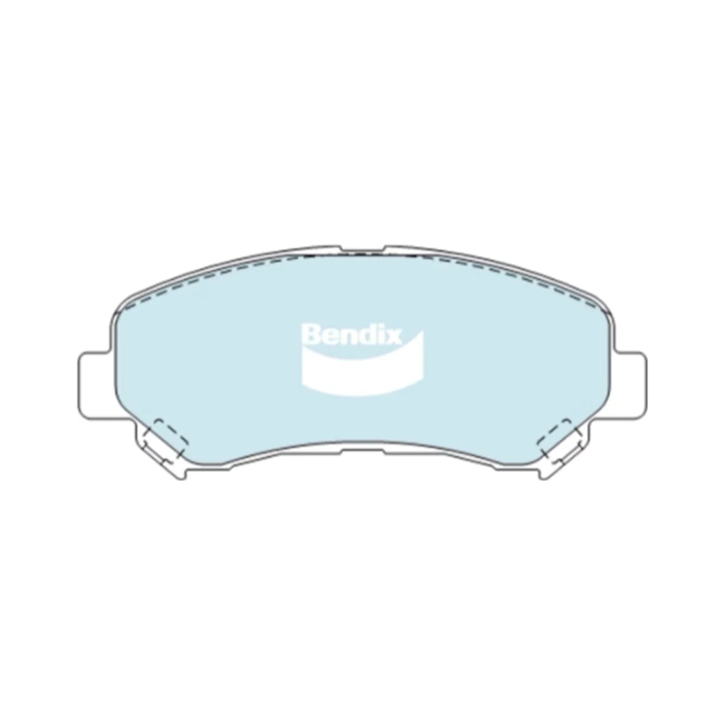 Set 4WD Front Disc Brake Pads for Nissan X-Trail T31 (2007-2013)
