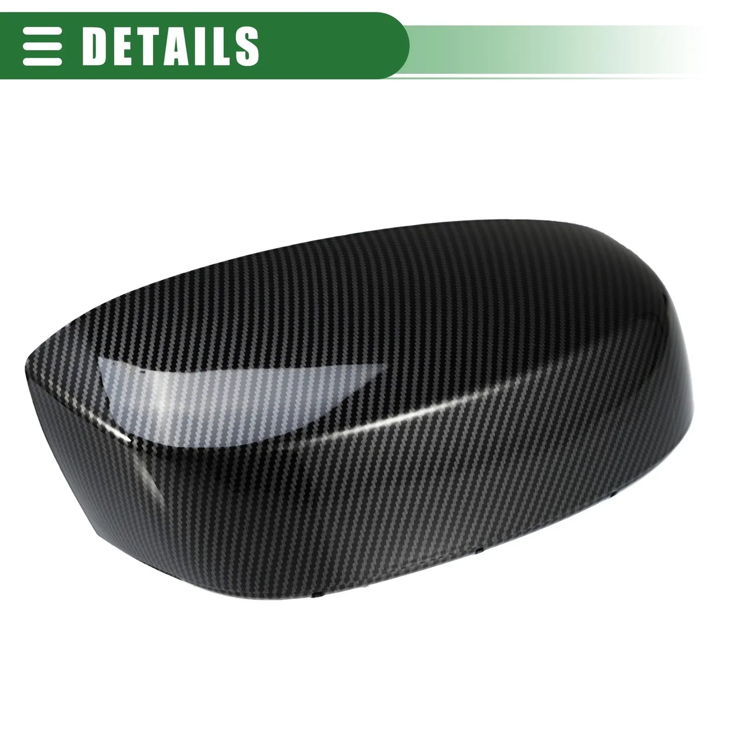 Left Right Rearview Mirror Covers for Chevrolet Silverado 1500 (2014-2023)