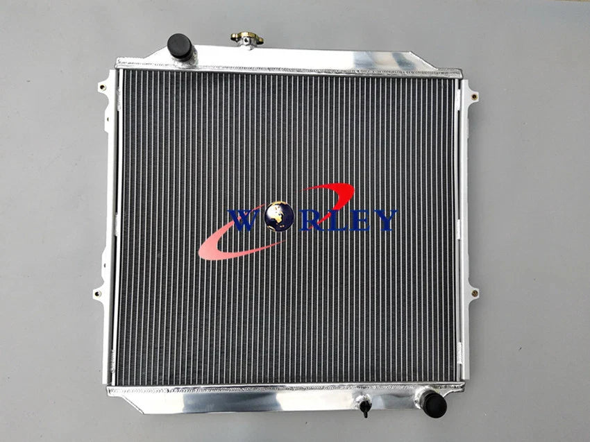 3 Row Radiator + Fan for Toyota Hilux Surf KZN185 KZJ90 KZJ95 (1996-2002)