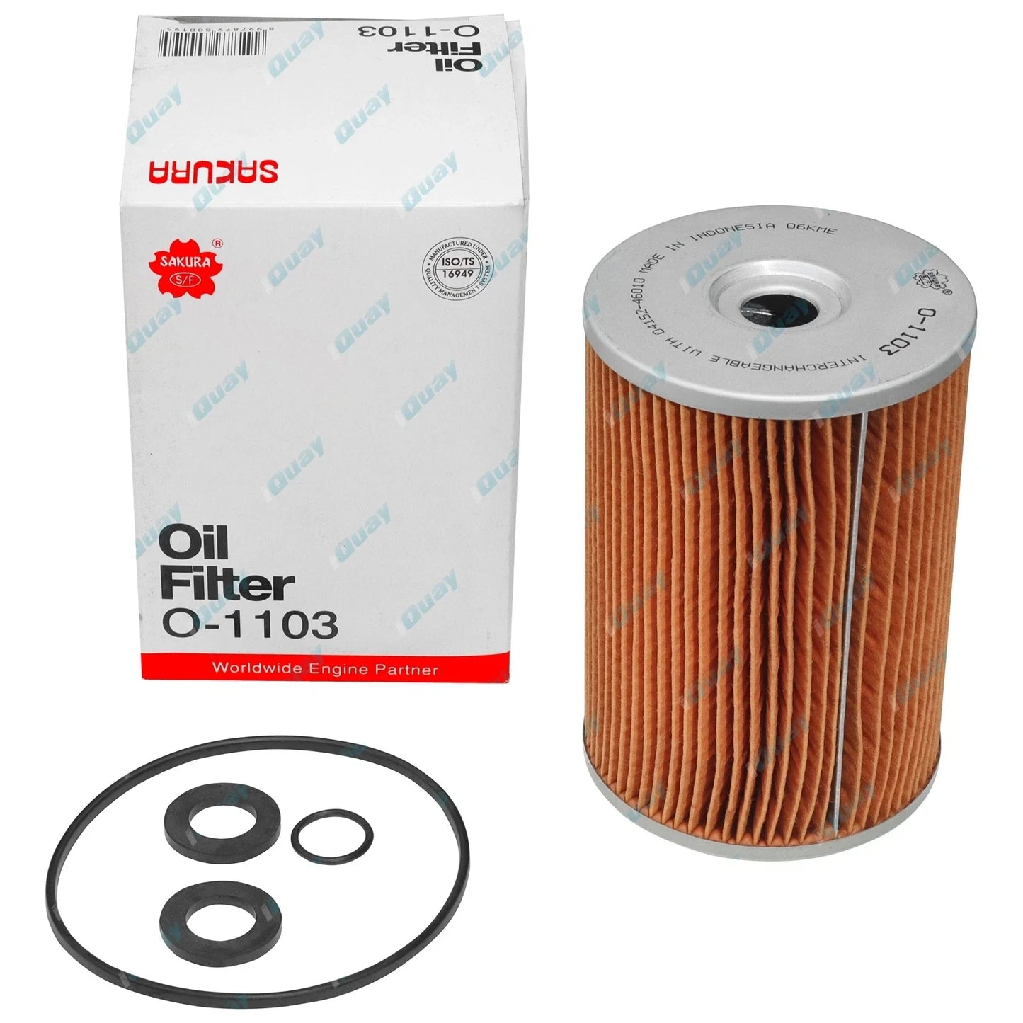 Engine Oil Filter for Toyota Dyna HU30 3.6L 6cyl H 1977~1980