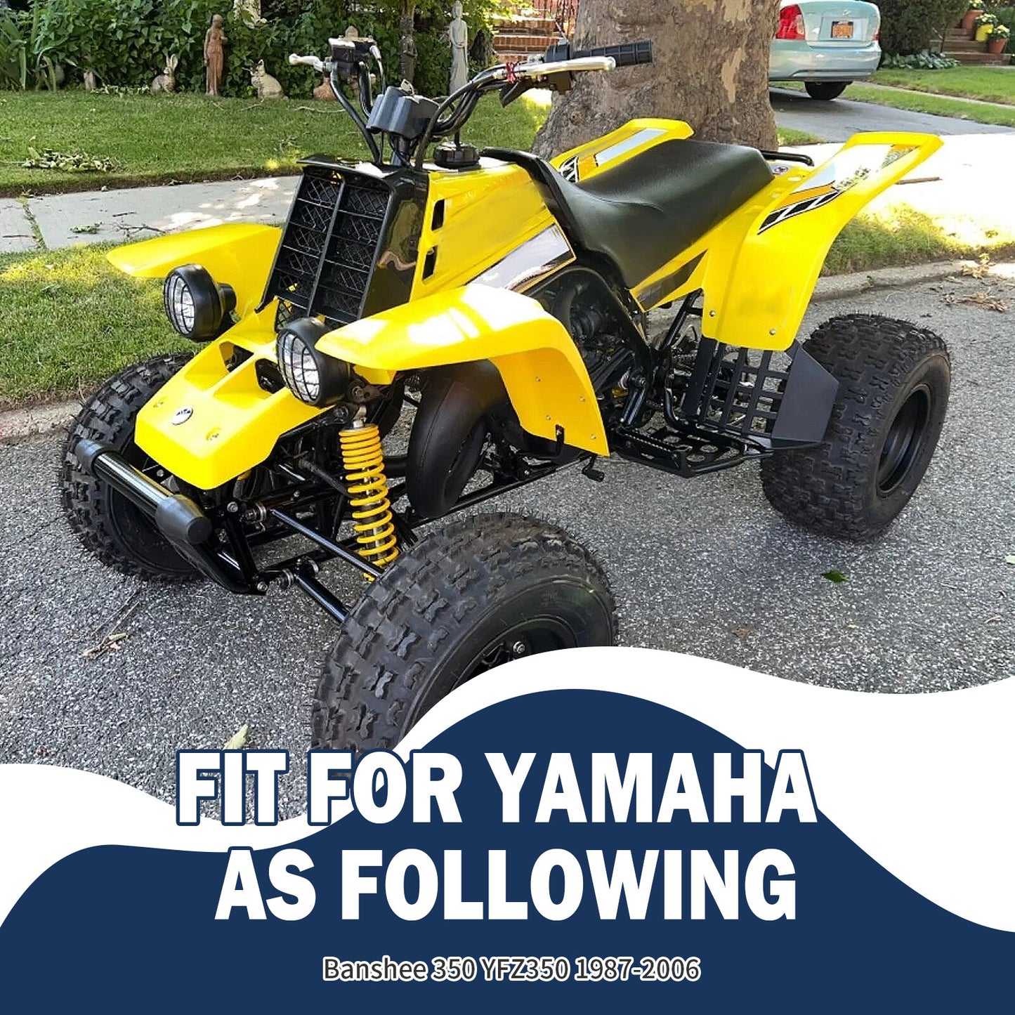 Air Filter Box Cleaner Kit for Yamaha Banshee YFZ350 (1987–2006)