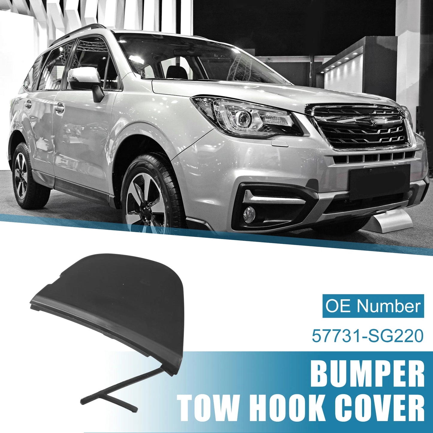 Tow Hook Cover for Subaru Forester (2016–2018) 57731-SG220