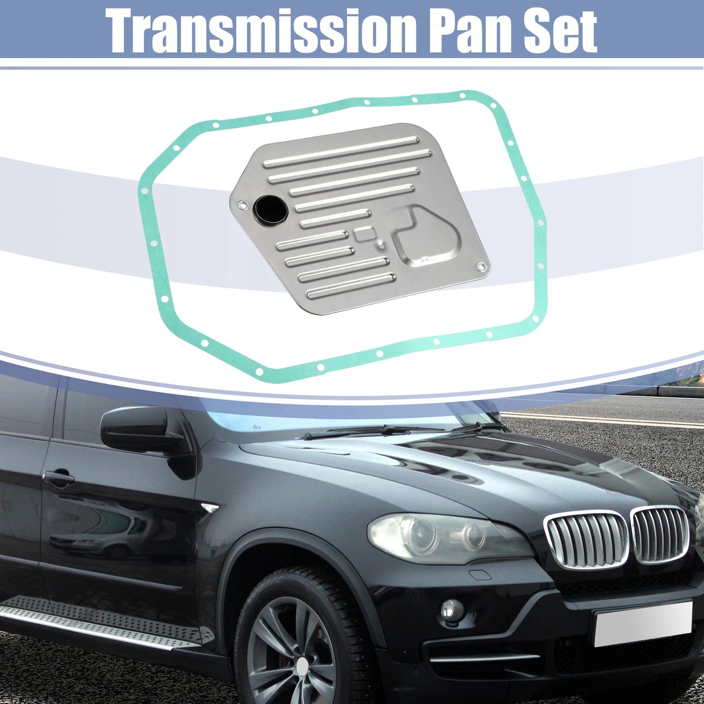 Set of 1 Transmission Filter Oil Pan Gasket Kit for BMW 740iL (1995–2001)