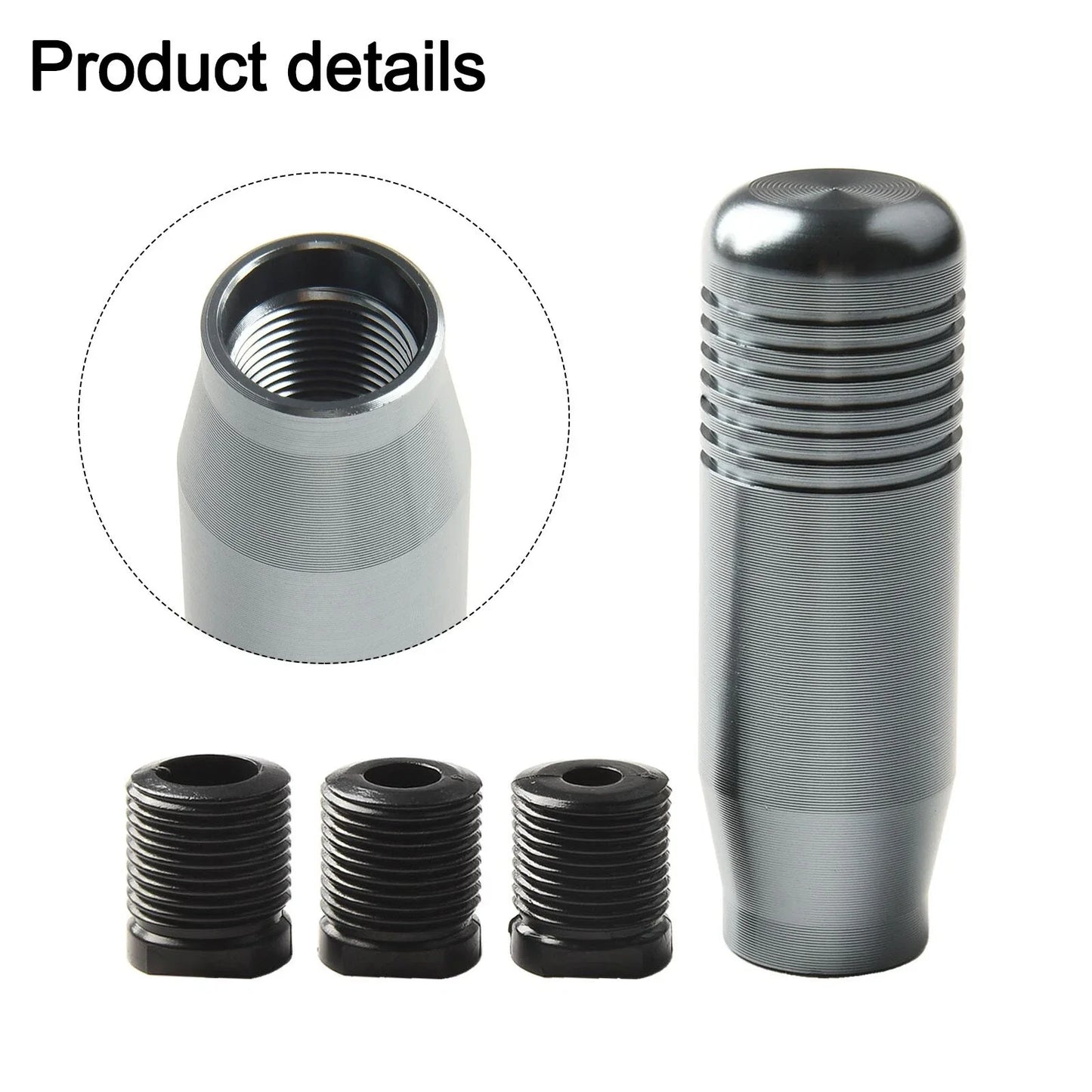 4 Pcs/set 8.5cm Car Aluminum Alloy Racing Manual Gear Shift Knob