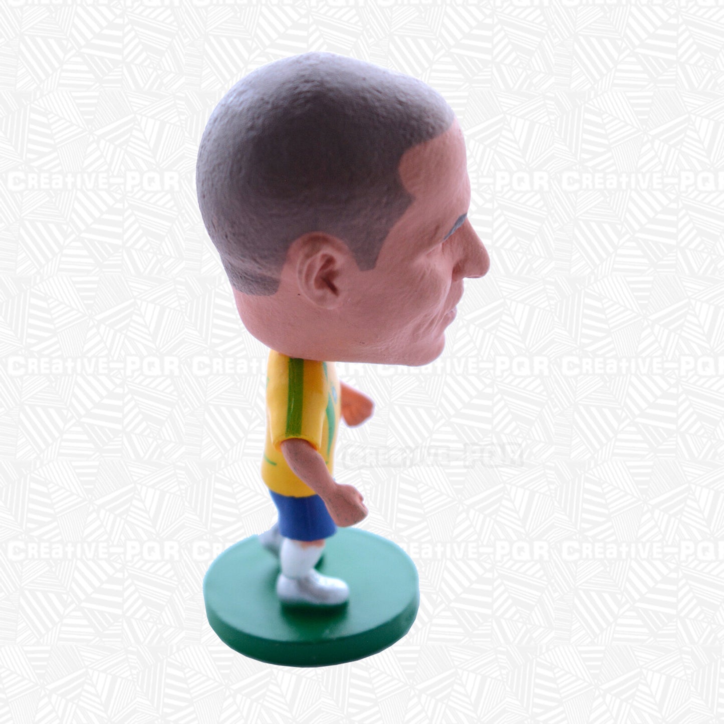 Set of 4 Roberto Carlos Soccer Player Figurines - Brazil National Team