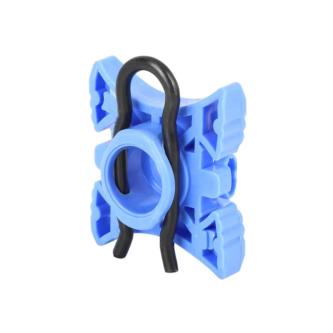 4 x 11.5mm Window Regulator Sliding Pivot Clips Blue for BMW E32 (1986-1994)