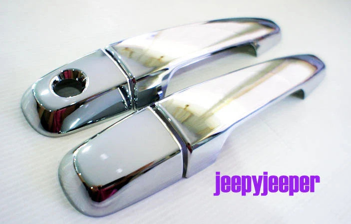 Chrome Door Handle Cover Trim for Mitsubishi Triton L200 (2005-2015) Doors
