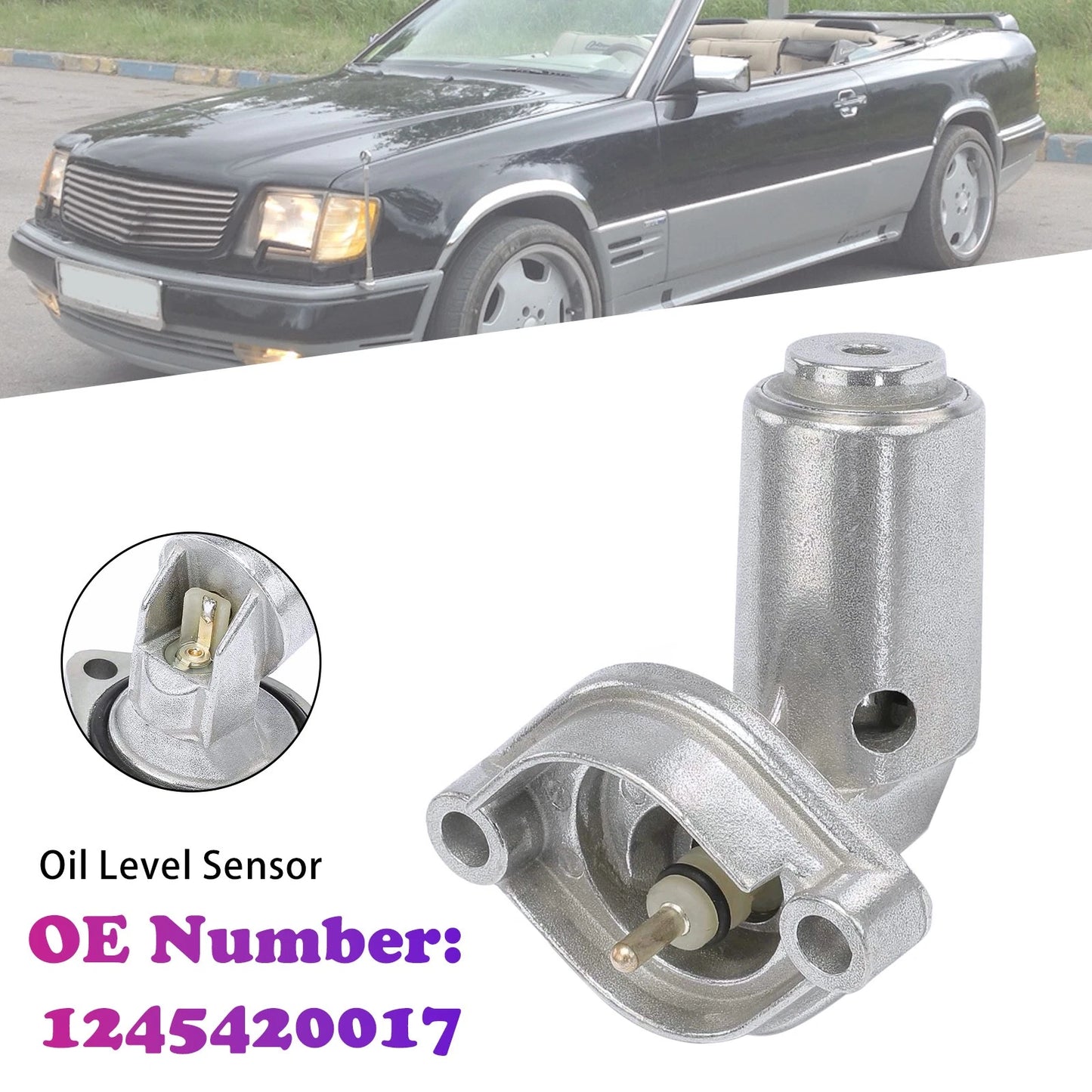 Oil Level Sensor for Mercedes-Benz C/E Class (W124, W201, W202, W210)
