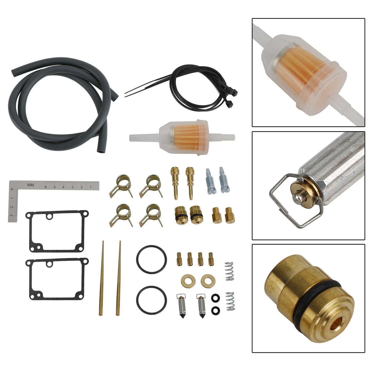Carburetor Repair Kit for Yamaha Banshee 350 YFZ350 (1988–2006)