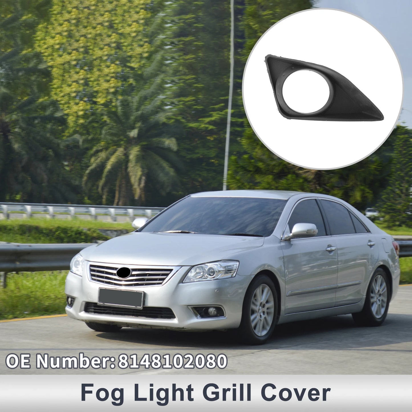 1 Pc Fog Light Grill for Toyota Corolla (2007–2010) No. 8148102080