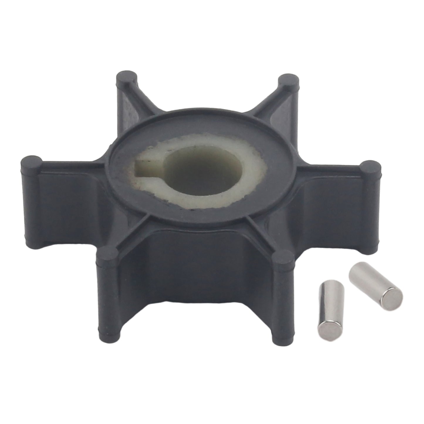 Water Pump Impeller & Key for Yamaha Outboard 2HP (1990–2023)