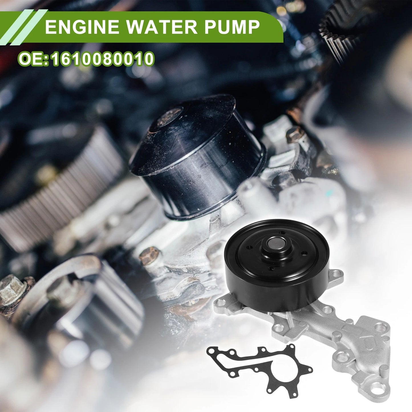 Engine Water Pump for Toyota Corolla (2008–2014) No. 1610080010