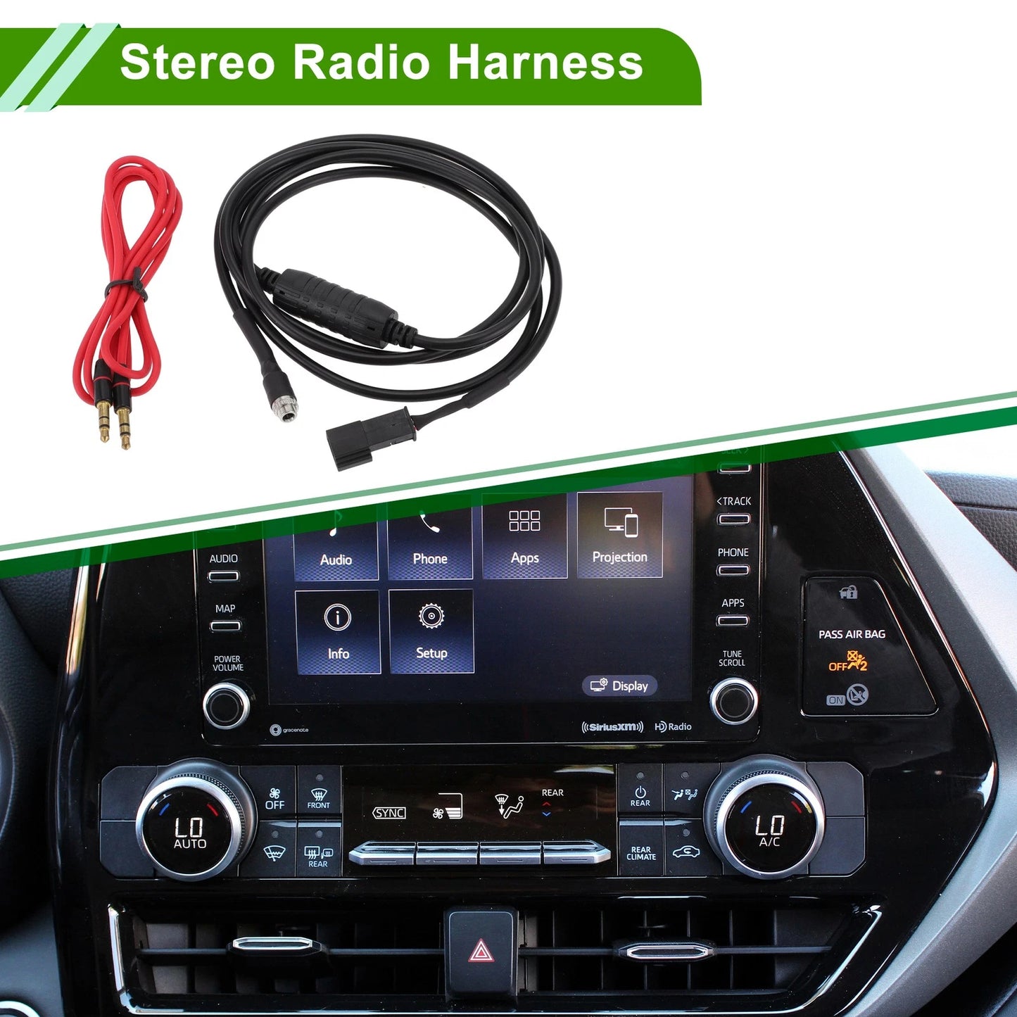 Bluetooth AUX Adapter Music Cable Stereo Radio Harness for BMW Z4 (2003–2008)