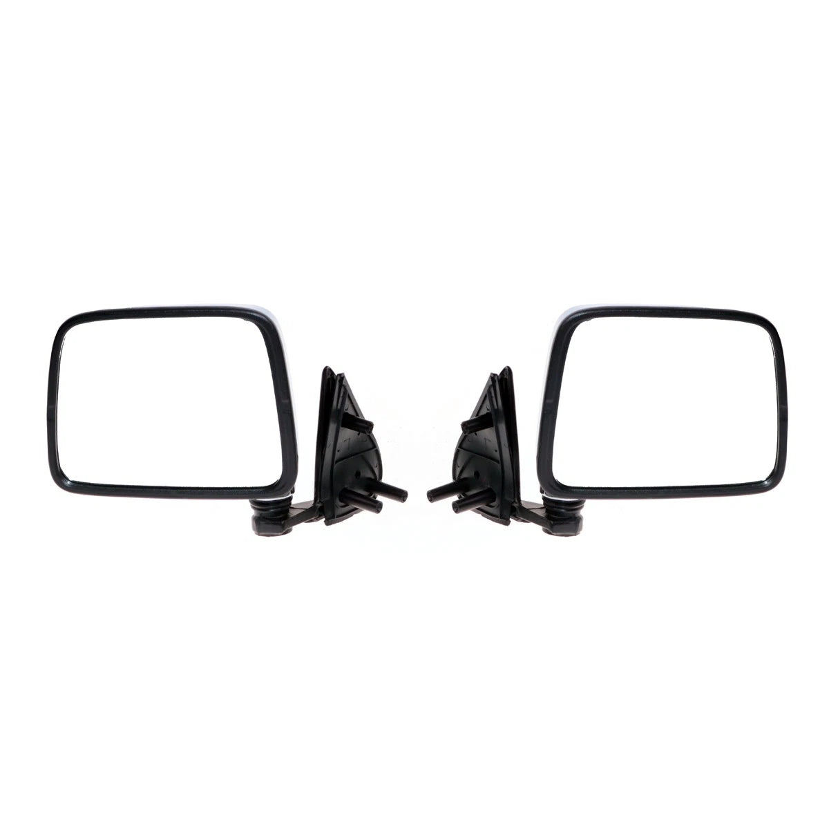 Chrome Door Mirror Set for Nissan Navara D21 (1986–1997)