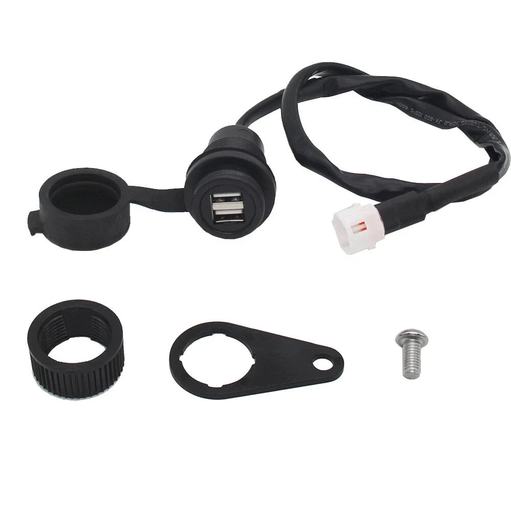 Dual USB Charger Adapter for Yamaha MT09, SP, XSR900, Tracer 900, MT07