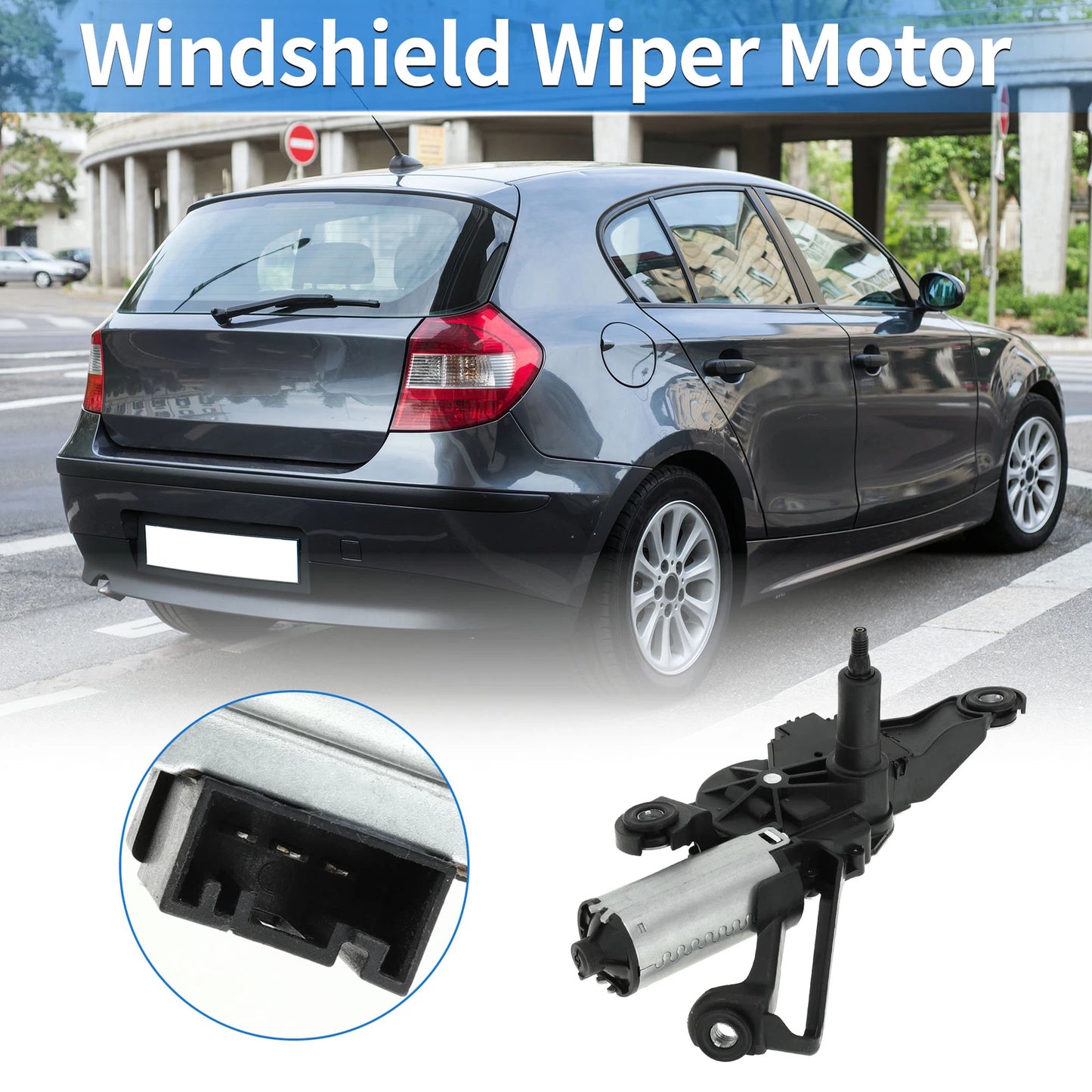 Rear Windshield Wiper Motor for BMW 1 Series E81 (2008–2012) No. 67636921959