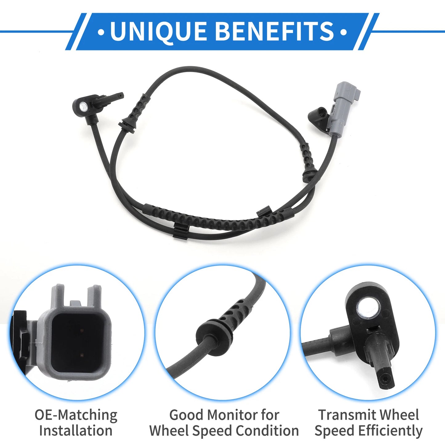 ABS Wheel Speed Sensor for Chevrolet Sonic (2012–2020) No. 96852905/94544449