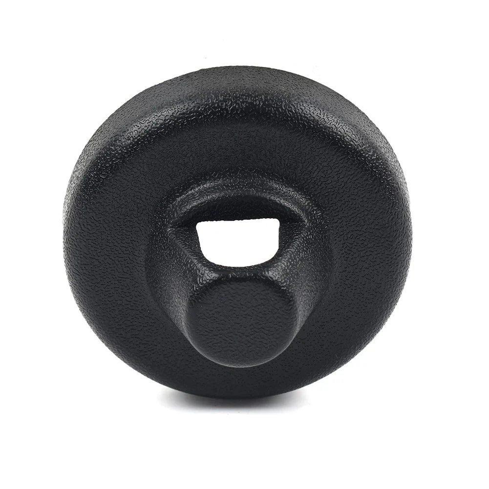 Black Radio Antenna Mount Base Cover for Jeep Wrangler JK JL Gladiator JT