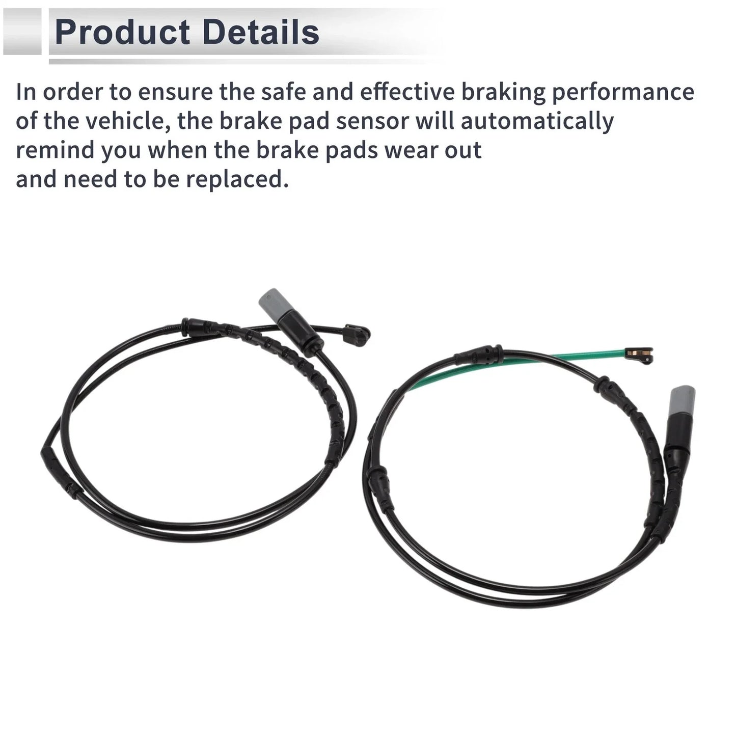 Brake Pad Wear Sensor Front/Rear for BMW E70/F15 X5