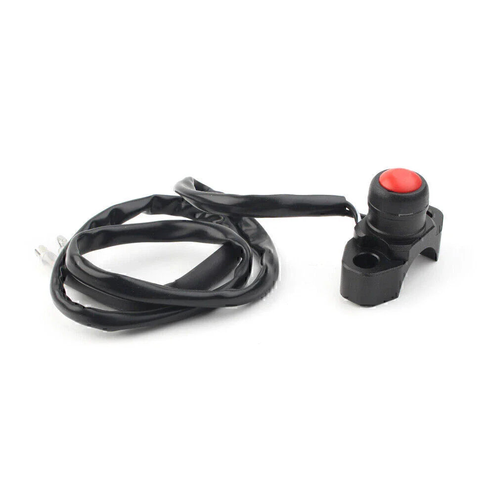 CNC Engine Stop Start Kill Switch Button for Dirt Bike Quad ATV