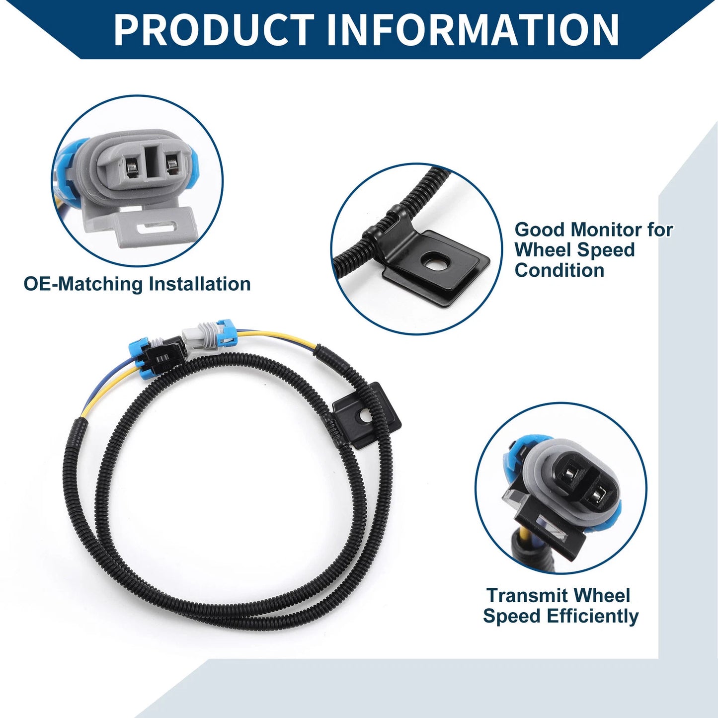 ABS Wheel Speed Sensor for Chevrolet Equinox (2005–2010) No. 15773652/22715445
