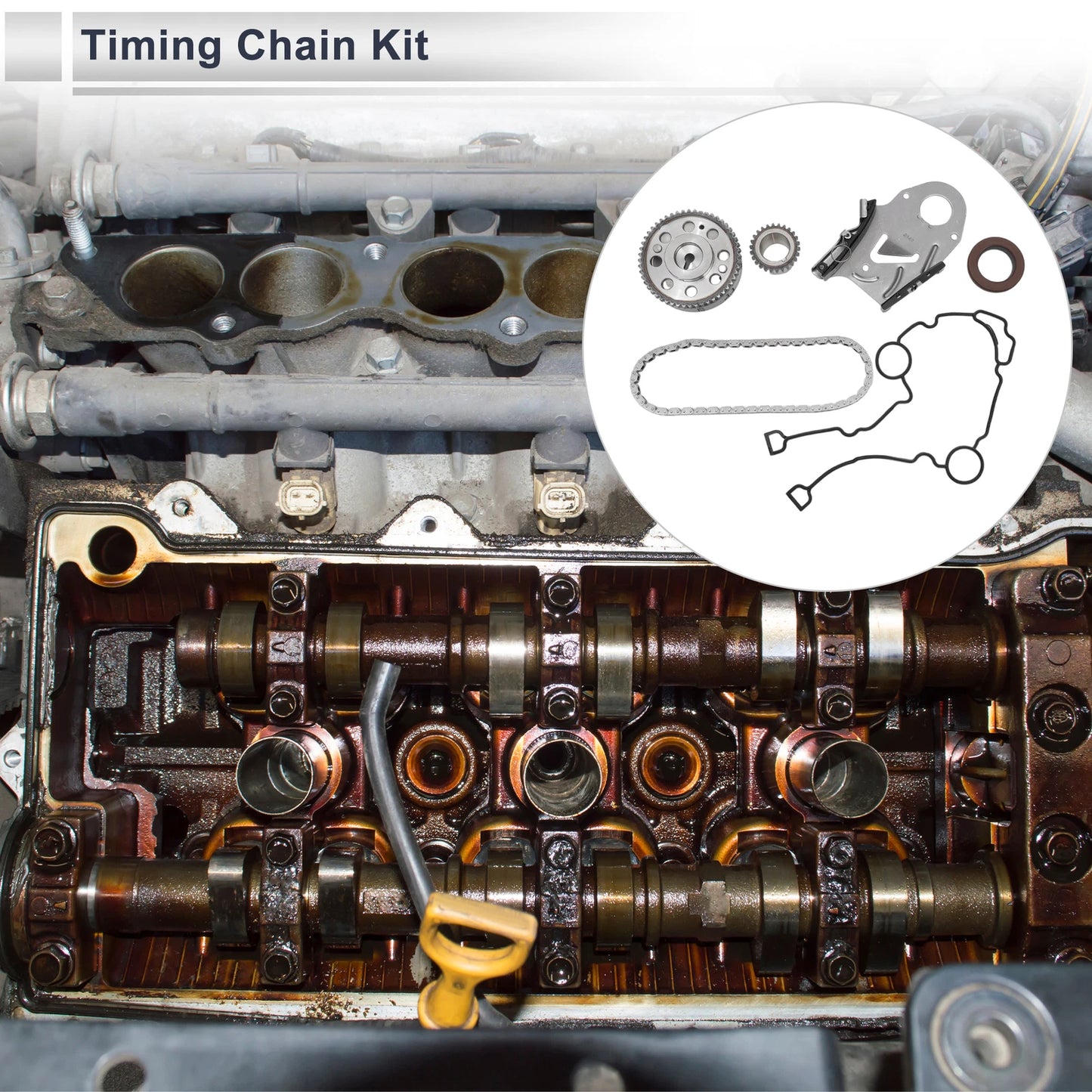 Timing Chain Kit for Chrysler 5.7L V8 HEMI MDS Engine (2003–2023)
