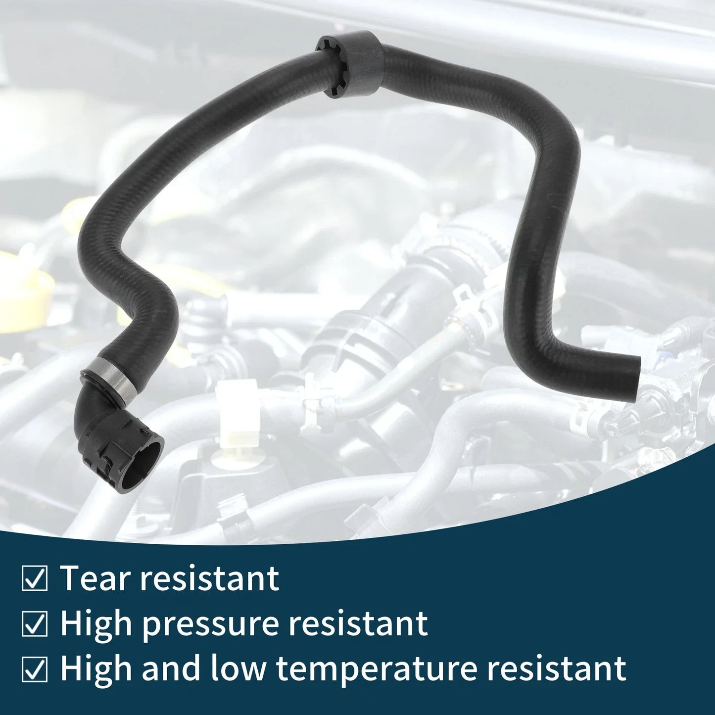 Radiator Hose for BMW 540i Base 3.0L Heating Water Pipe (2017-2020)