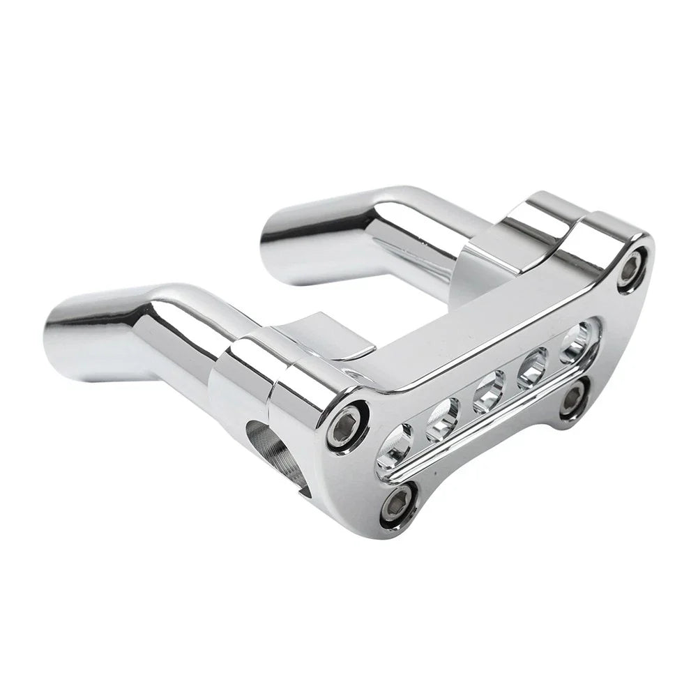 5-Hole 4.5" Pullback Handlebar Riser Clamp for Harley 1" Bar